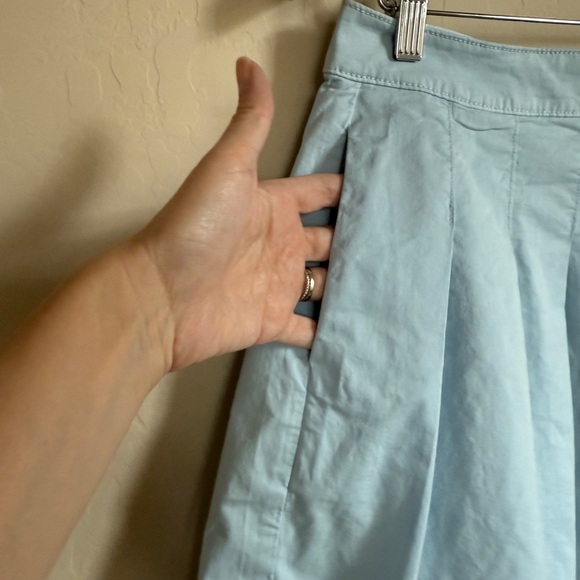 American Eagle Outfitters Light Blue Pleated Mini Skirt - Picture 5 of 12